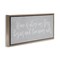 Stupell Industries Love Never Ends Sentiment Floating Frame, design by Lux + Me Designs